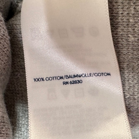 Lands' End Women's Plus Size Fine‎ Gauge Cotton Button Front Blazer Sweater 2X - Picture 6 of 9